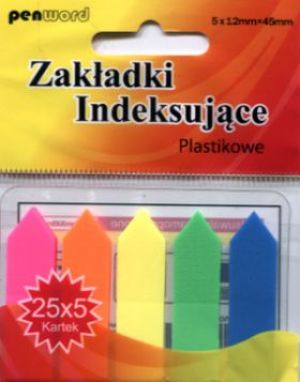 Penword ZakĹ‚adki indeksujÄ…ce plastikowe samoprzylepne 1