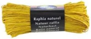 Maildor Rafia naturalna 50 g żółta 1