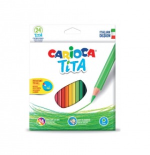 Carioca Kredki 24 kolory Tita 1