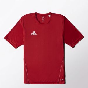 Adidas Koszulka piłkarska Core Training Jersey czerwona r. S (M35334) 1