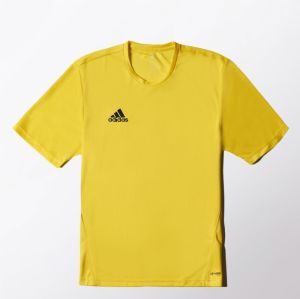 Adidas Koszulka piłkarska Core Training Jersey żółta r. S (S22396) 1