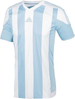 Adidas Koszulka piłkarska Striped 15 biało-niebieska r. S (S16139) 1