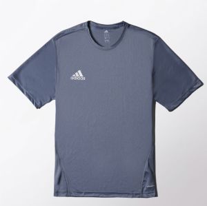 Adidas Koszulka piłkarska Core Training Jersey szara r. S (S22392) 1