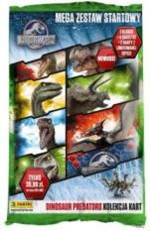 Panini Mega zestaw startowy Jurassic World 1