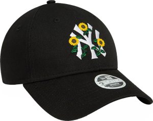 New Era Czapka z daszkiem NEW ERA Damska NY Yankees Floral Black 9FORTY 3