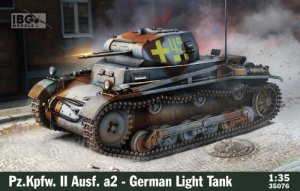 Ibg Ibg Model plastikowy Pz.Kpfw II Ausf. a2 niemiecki czołg lekki 1/35 1