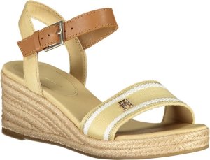 Tommy Hilfiger BEŻOWE BUTY DAMSKIE SANDAŁY TOMMY HILFIGER 38 2