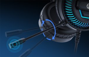 Słuchawki HP Słuchawki przewodowe HP DHE 8001U (czarne) 5