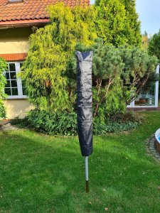 Suszarka na pranie Promis Suszarka ogrodowa trzyramienna PROMIS SU190  COMO  +  pokrowiec 5