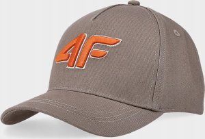 4f Dziewczęca czapka z daszkiem brązowa (4FJWSS24ACABM248 82S) 6