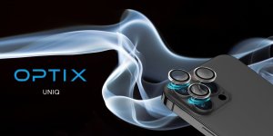 Uniq UNIQ Optix Aluminium Camera Lens Protector iPhone 14 Pro 6.1" / 14 Pro Max 6.7" sterling silver szkło na obiektyw aparatu z aplikatorem 5