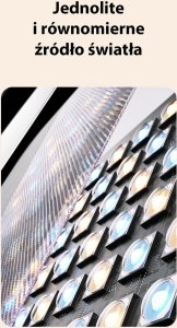 Podstawka Usams USAMS Multifunkcyjny uchwyt na telefon z lampą LED biały/white ZB26501 (US-ZB265) 13