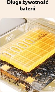 Podstawka Usams USAMS Multifunkcyjny uchwyt na telefon z lampą LED biały/white ZB26501 (US-ZB265) 15