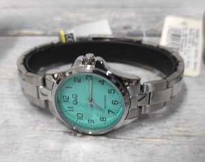 Zegarek Q&Q Zegarek C37A-020P Damski Klasyczny Srebrny 30M 2