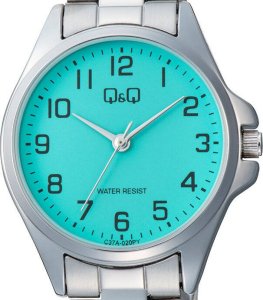 Zegarek Q&Q Zegarek C37A-020P Damski Klasyczny Srebrny 30M 4