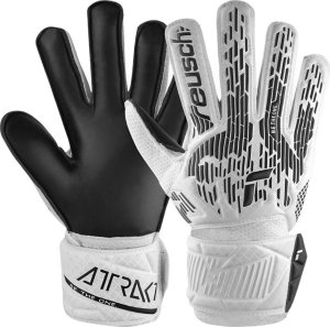 Reusch Rękawice bramkarskie Reusch Attrak Solid biało-czarne 5470016 1101 10,5 1