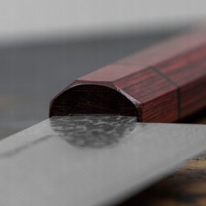 Kanetsune Seki Kanetsune Minamo-kaze Nóż Kiritsuke Gyuto 21 cm 4