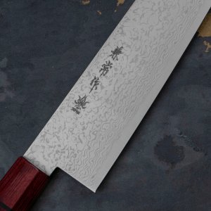 Kanetsune Seki Kanetsune Minamo-kaze Nóż Kiritsuke Gyuto 21 cm 9