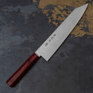 Kanetsune Seki Kanetsune Minamo-kaze Nóż Kiritsuke Gyuto 21 cm 10