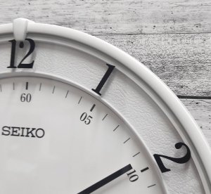 Seiko Zegar ścienny SEIKO QXA805W 31 cm cichy mechanizm 3