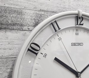 Seiko Zegar ścienny SEIKO QXA805W 31 cm cichy mechanizm 4