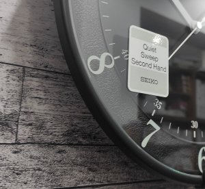Seiko Zegar ścienny SEIKO QXA805K 31 cm cichy mechanizm 5