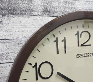 Seiko Zegar ścienny SEIKO QXA806B 40 cm cichy mechanizm 4