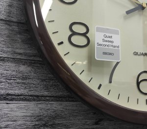 Seiko Zegar ścienny SEIKO QXA806B 40 cm cichy mechanizm 5