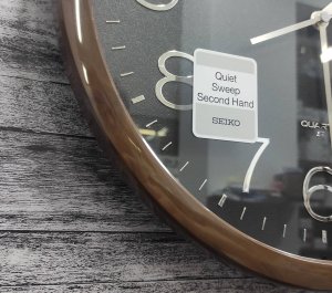 Seiko Zegar ścienny SEIKO QXA807A 36 cm cichy mechanizm 4