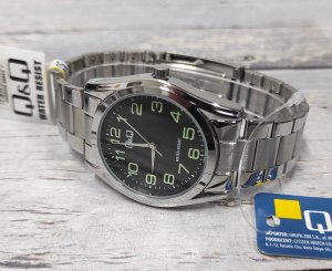 Zegarek Q&Q Zegarek QQ C58A-002P Męski Klasyczny czarna tarcza 3