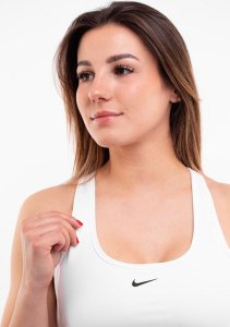 Nike Stanik sportowy Nike Swoosh Light Support biały DX6817 100 XL 3