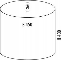 Kosz na śmieci Wesco Kosz na śmieci beżowy 2x15l BETA 2