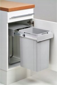 Kosz na śmieci Wesco Kosz na śmieci szufladowy Bio* Single 30 DT 26l - 5