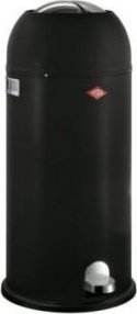 Kosz na śmieci Wesco Kosz na śmieci czarny Kickmaster Maxi 40l 2