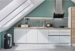 Kosz na śmieci Wesco Kosz na śmieci czarny mat 22l Pushboy Jr. Wesco 2