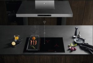 Płyta grzewcza AEG-Electrolux AEG IAE84851FB grafitowa płyta indukcyjna 80 cm MaxiSense, SenseFry, Bridge i PowerSlide 4