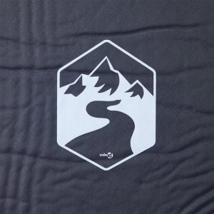 vidaXL vidaXL Materac samopompujący z poduszką, 1-osobowy, szary 3