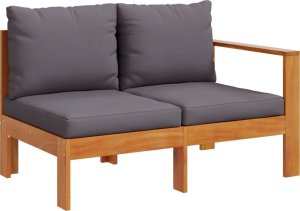 vidaXL vidaXL 5-cz. zestaw wypoczynkowy do ogrodu, z poduszkami, akacjowy 4