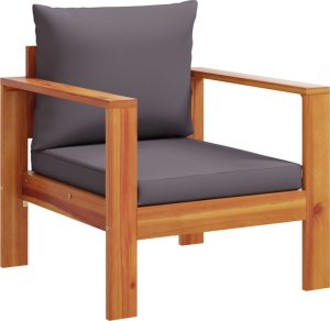 vidaXL vidaXL 5-cz. zestaw wypoczynkowy do ogrodu, z poduszkami, akacjowy 5