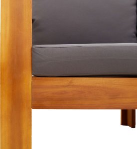 vidaXL vidaXL 5-cz. zestaw wypoczynkowy do ogrodu, z poduszkami, akacjowy 7