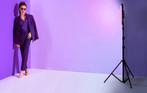 Zestaw studyjny Neewer Zestaw studyjny Neewer RGB168 RGB LED, dwie lampy 60W 2500-8500K + statywy 6