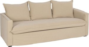 Bigbuy Home Kanapa 3-osobowa Beżowy 220 x 95 x 90 cm 1