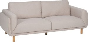 Bigbuy Home Kanapa 3-osobowa Beżowy 216 x 90 x 82 cm 1