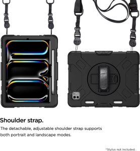 Etui na tablet Eiger  Peak 500m Case iPad Pro 13'' (2024) czarne 5