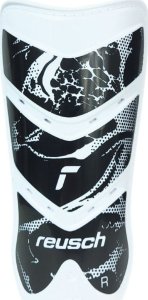 Reusch Ochraniacze piłkarskie Reusch Shinguard Attrakt Lite biało-czarne 5377045 7701 S 2