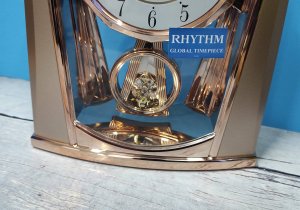RHYTHM Zegar kominkowy Rhythm 4RP772WR13 18 x 21 cm 5