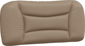 vidaXL vidaXL Łóżko z materacem, cappuccino, 90x190 cm, sztuczna skóra 5