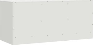 vidaXL vidaXL Szafka pod telewizor, biała, 99x39x44 cm, stalowa 9