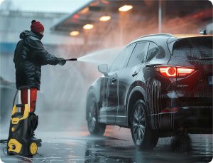 Myjka ciśnieniowa Humberg Myjka ciśnieniowa ze zwijakiem 2200W Humberg HM-301 6