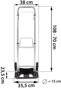 Humberg Wózek transportowy, ręczny składany Humberg HM-508 11